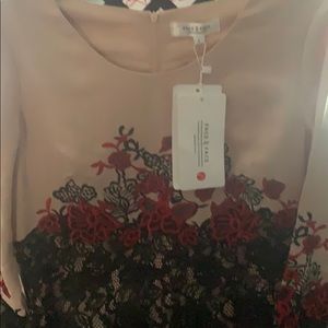 Face n face mini dress